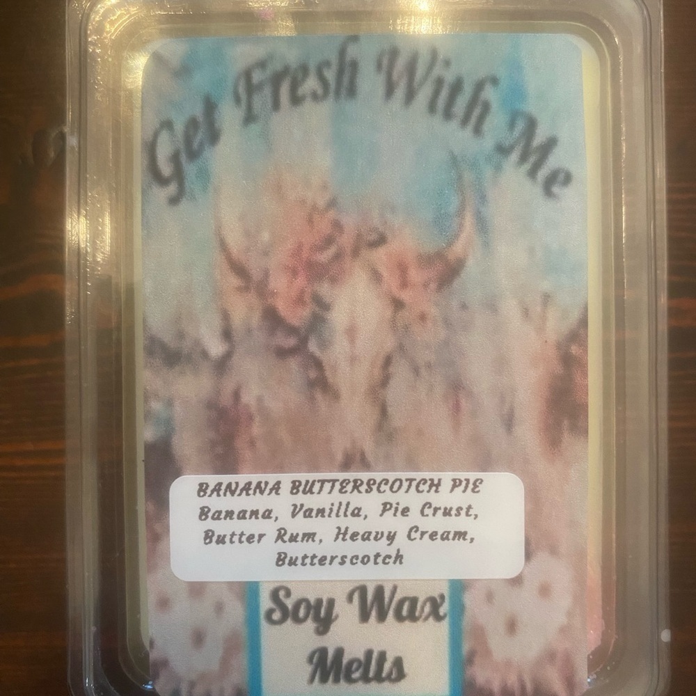 Get Fresh With Me Banana Butterscotch Pie Soy Wax Melts